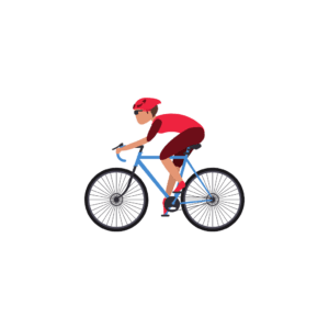 Cycliste gauche